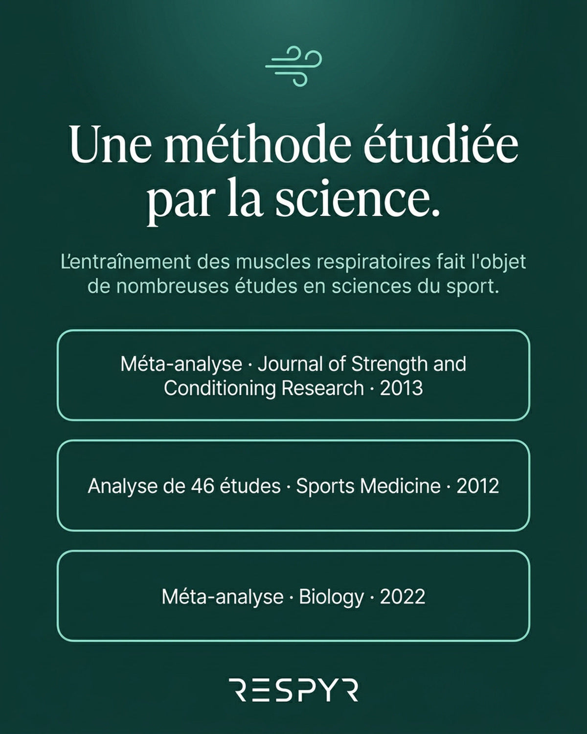 RESPYR — Entraîneur respiratoire